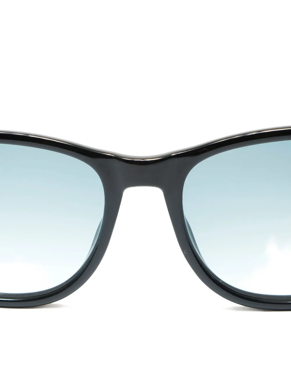Pre-owned Gucci 2010-2020s Logo Gradient-lens Sunglasses In Black