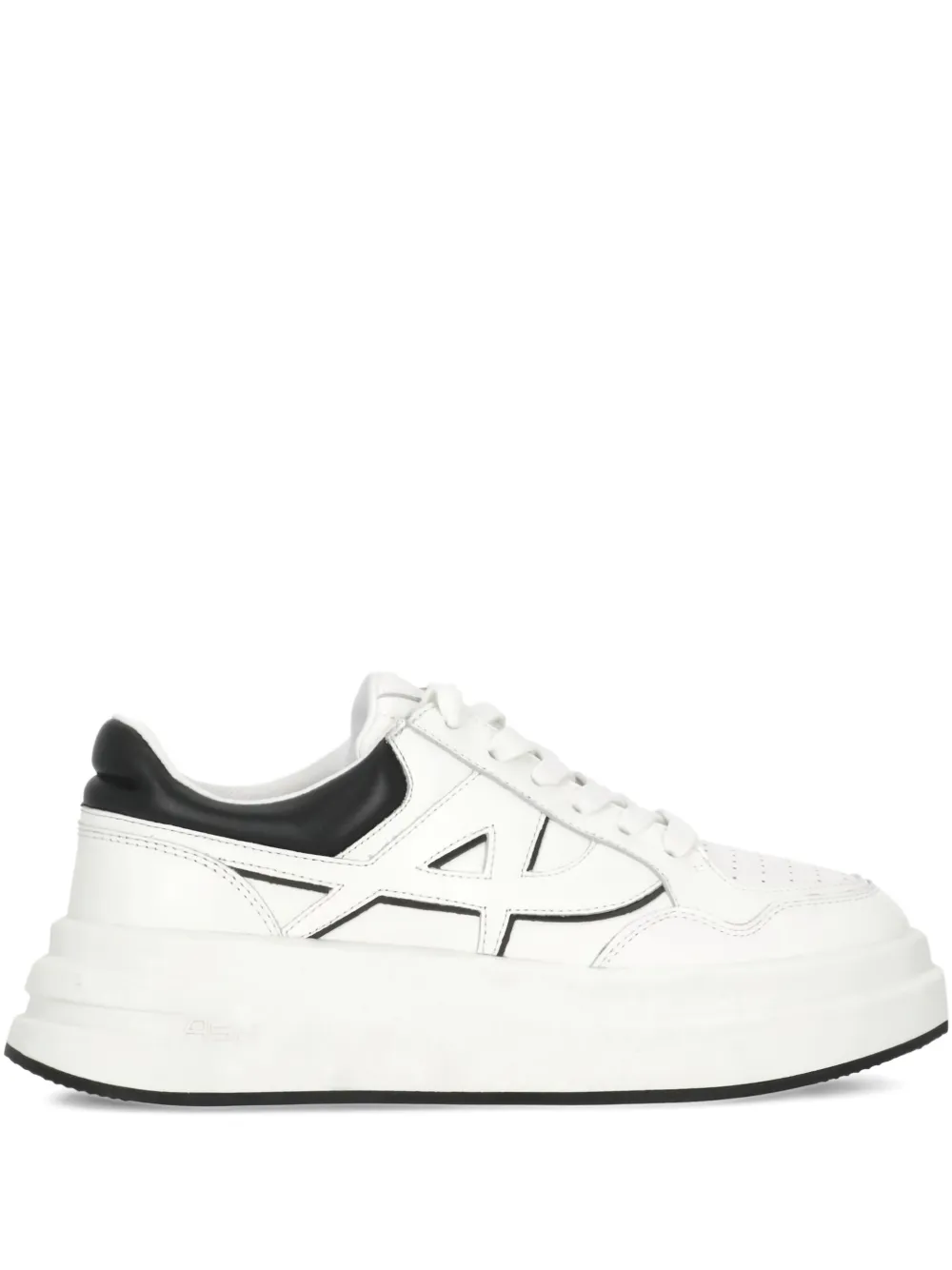 Ash Icone Logo-detail Platform Sneakers In White