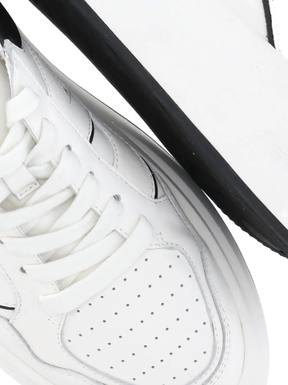 Ash Icone Logo-detail Platform Sneakers In White