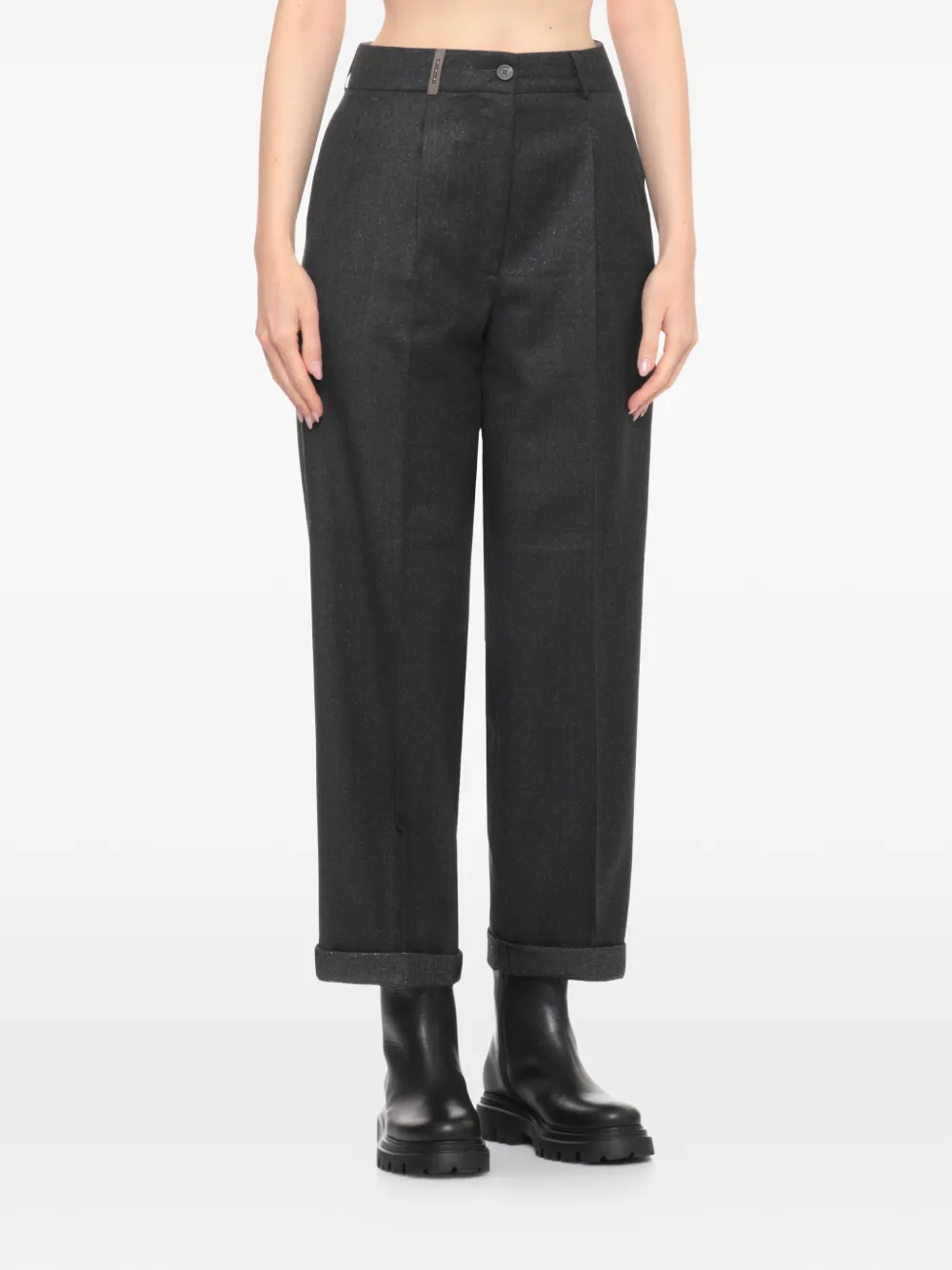 Peserico Calça com vinco | Calça social | Image 2