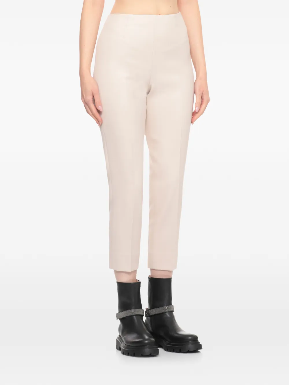Peserico split trousers - Beige