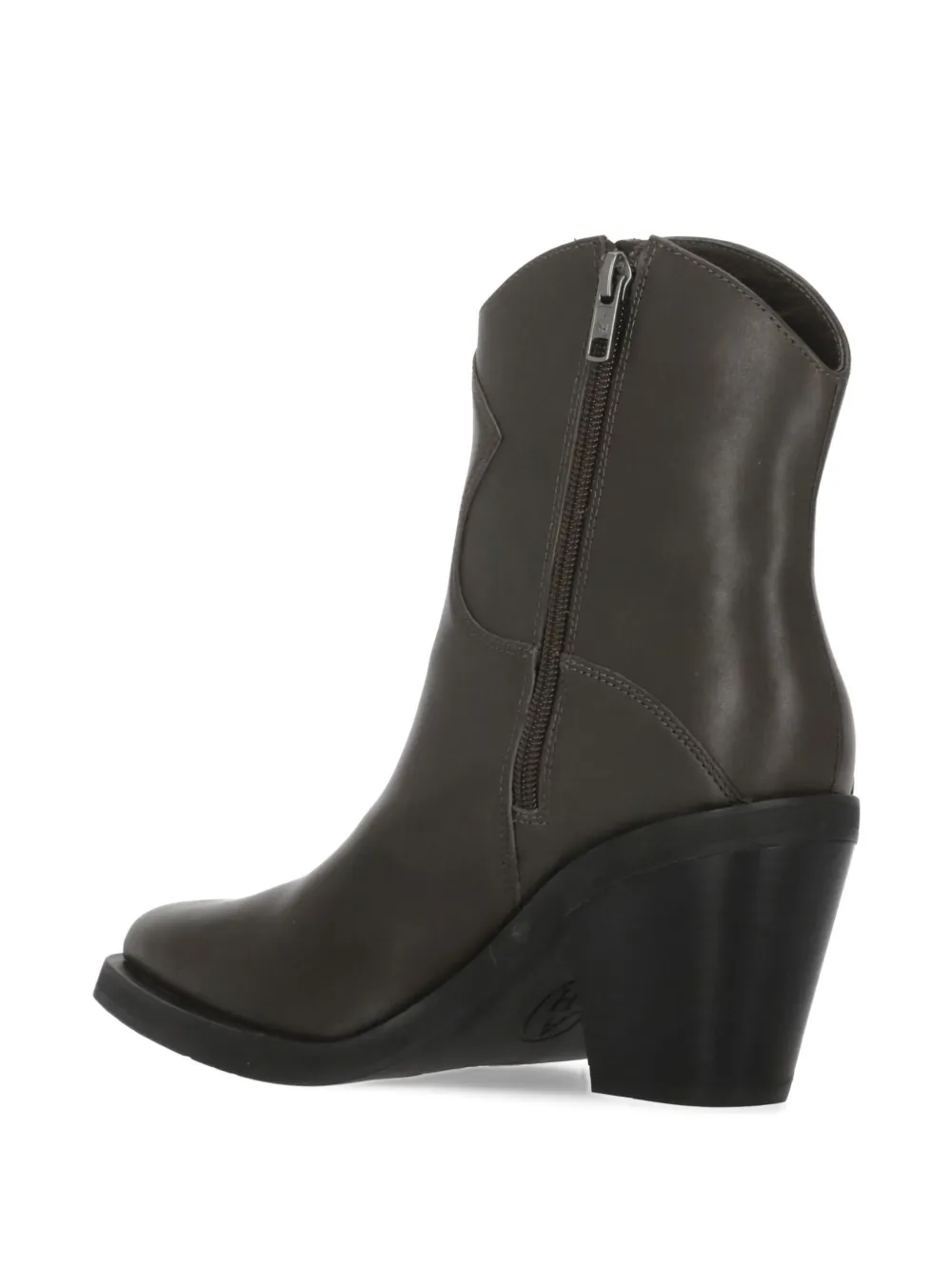Ash 85mm Judy Zip-fastening Boots In Brown