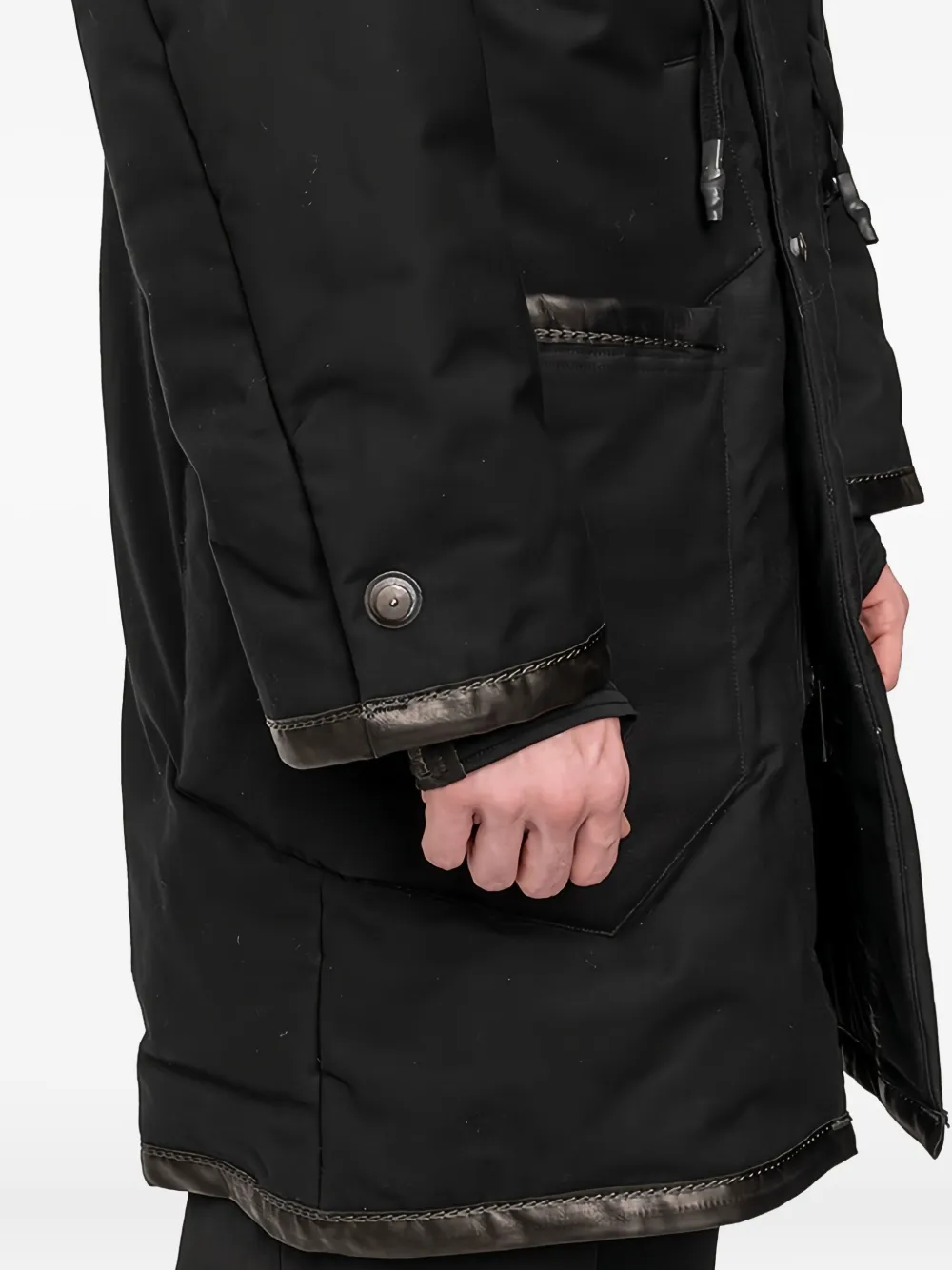 69 By Isaac Sellam Press-stud Fastening Parka In Multi