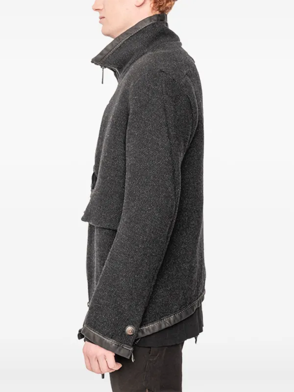 y*読様 2000s archive high neck wool jacket High Neck Wool Jacket – VERSEAS