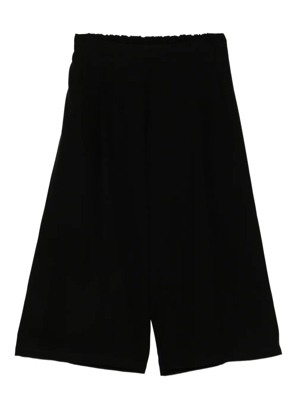 Yohji Yamamoto Double Satin Croped Pants In Multi