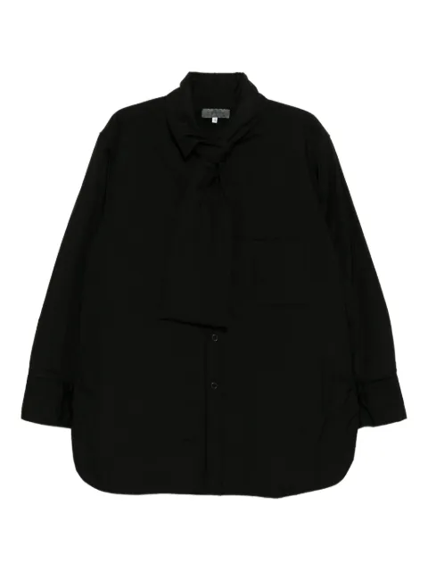 Yohji Yamamoto chamarra capitonada Broad Stole