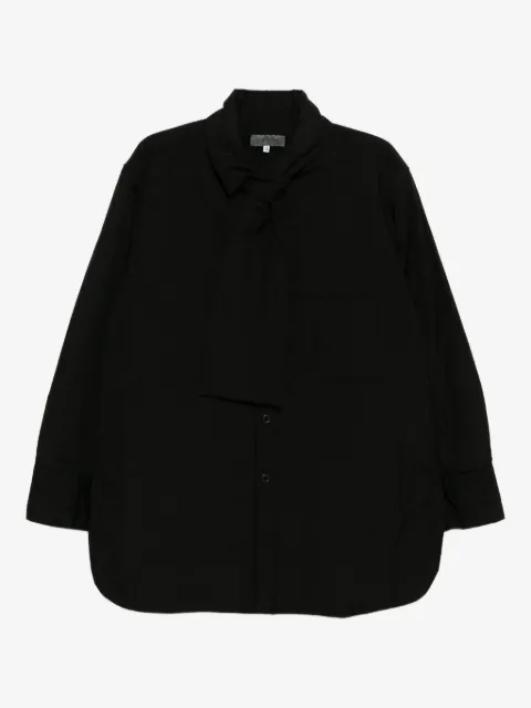 Yohji Yamamoto broad stole padded jacket