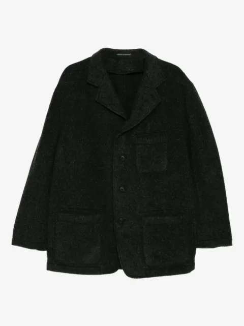 Yohji Yamamoto x MASSES herringbone wool jacket