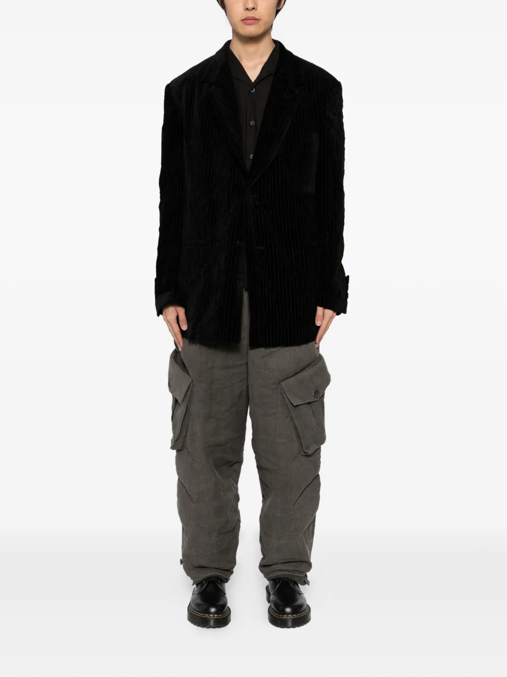 Yohji Yamamoto pantalon à rayures | Sarouels | Image 2