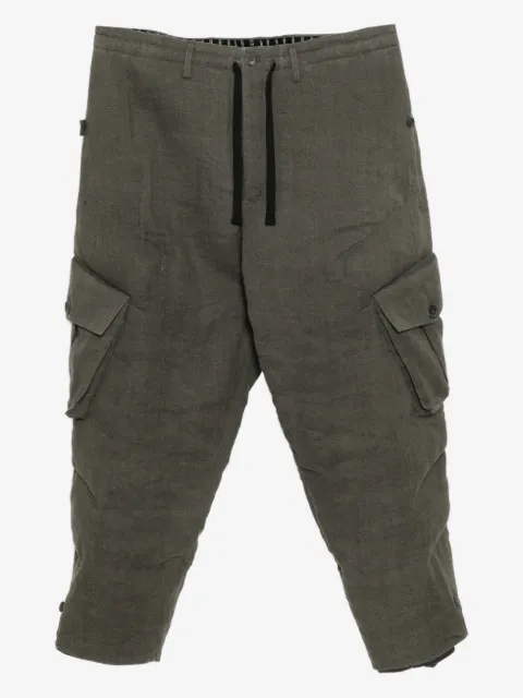 Yohji Yamamoto striped trousers
