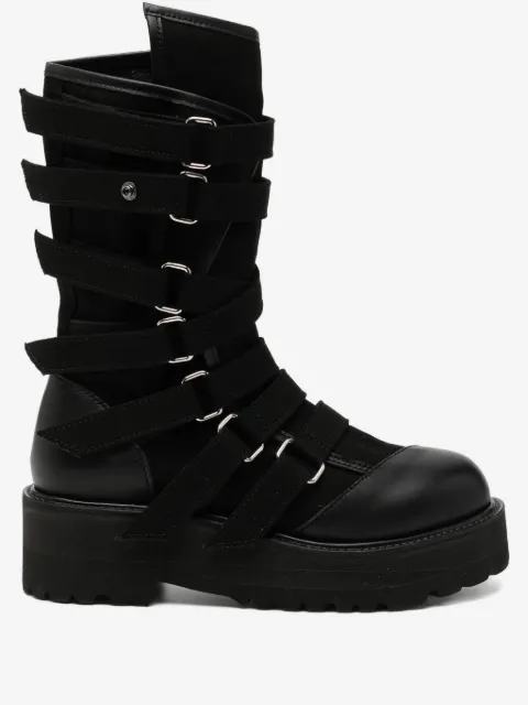 Yohji Yamamoto buckle boots
