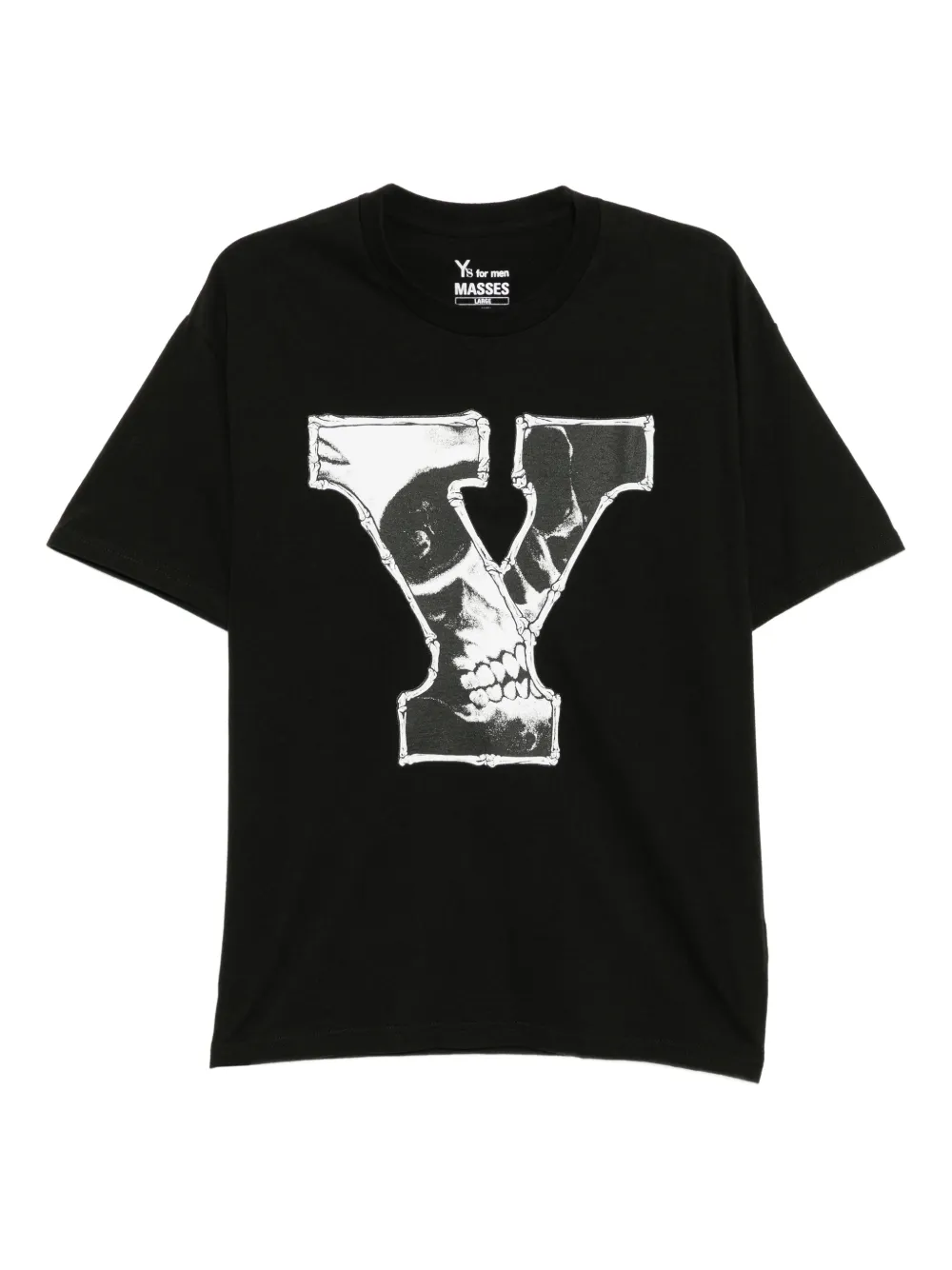 Yohji Yamamoto graphic-print cotton T-shirt - Nero