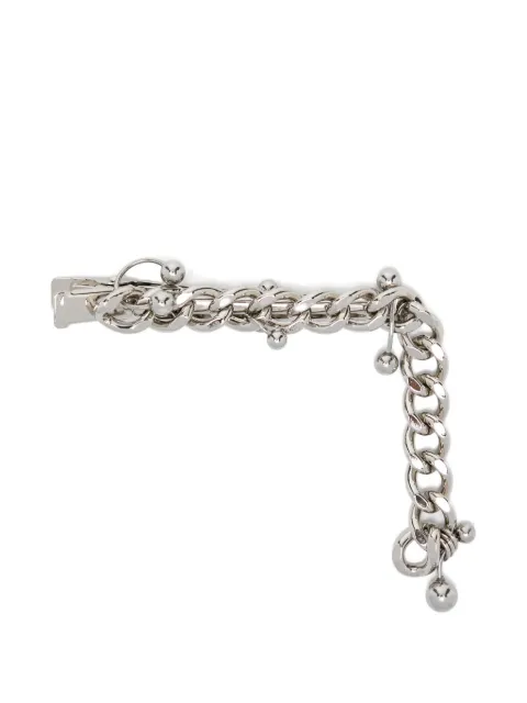 Yohji Yamamoto chain ball hair clip