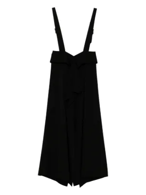 Black Comme Des Garçons カットオフエッジ ジャンパースカート
