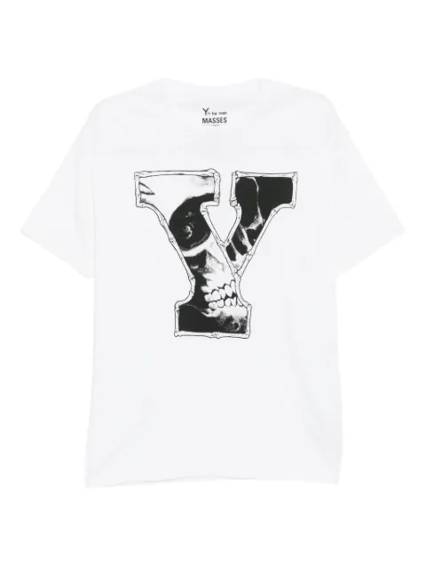 Yohji Yamamoto graphic print cotton T-shirt
