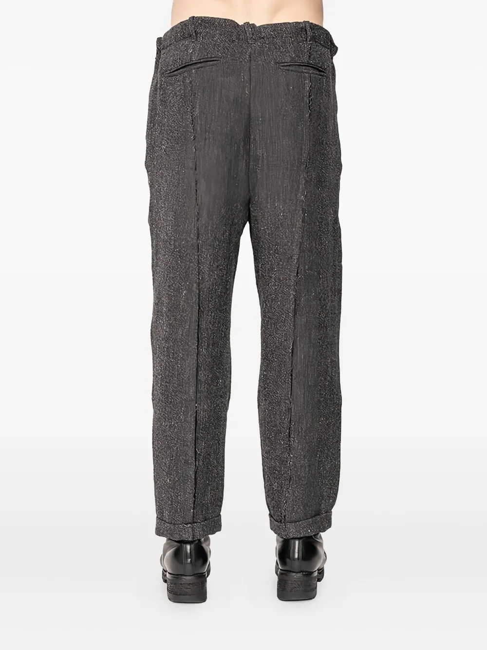 Andrea Ya'aqov Drawstring-waist Trousers In Gray