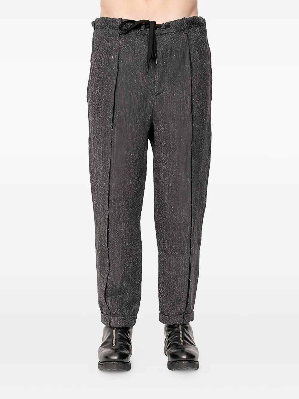 Andrea Ya'aqov drawstring-waist trousers | Grey | Image 1