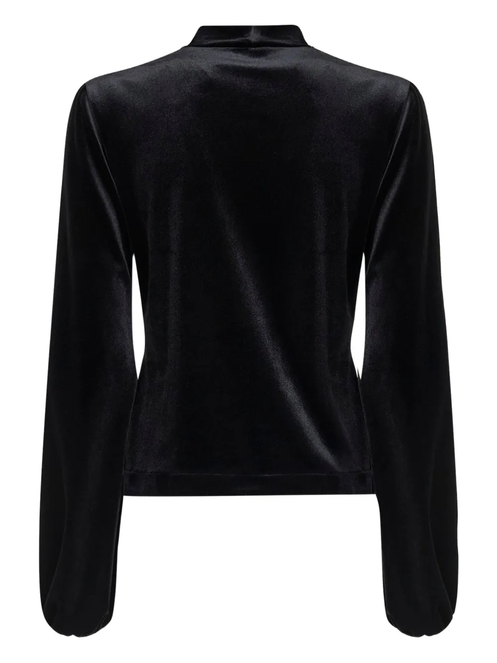 Blanca Vita Top met geknoopt detail Zwart