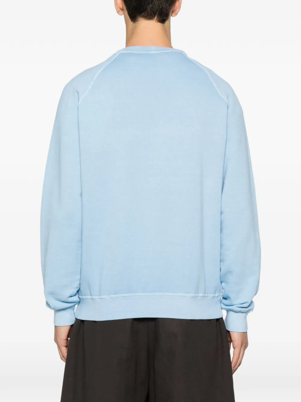 raglan-sleeve crew-neck sweatshirt