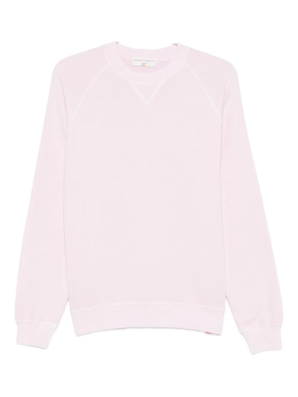 Filippo De Laurentiis raglan-sleeve crew-neck sweatshirt - Rosa