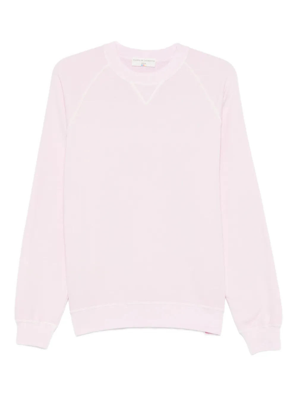 Filippo De Laurentiis raglan-sleeve crew-neck sweatshirt | Pink | Image 1