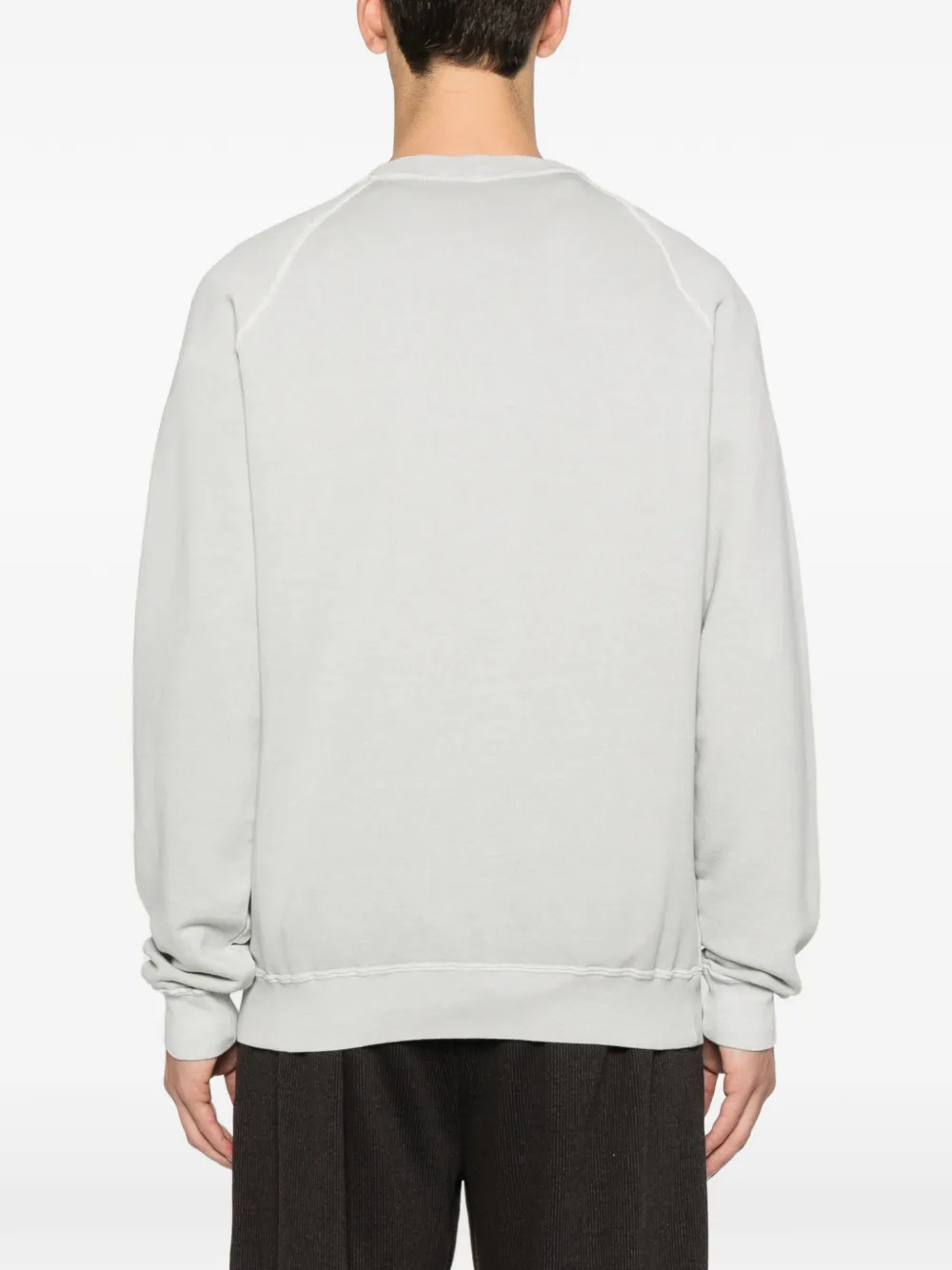Filippo De Laurentiis Raglan-sleeve Cotton Sweatshirt In White