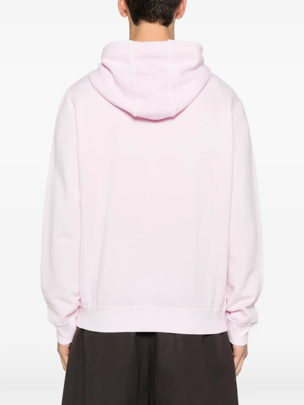 Filippo De Laurentiis Drawstring-fastening Cotton Hoodie In Pink