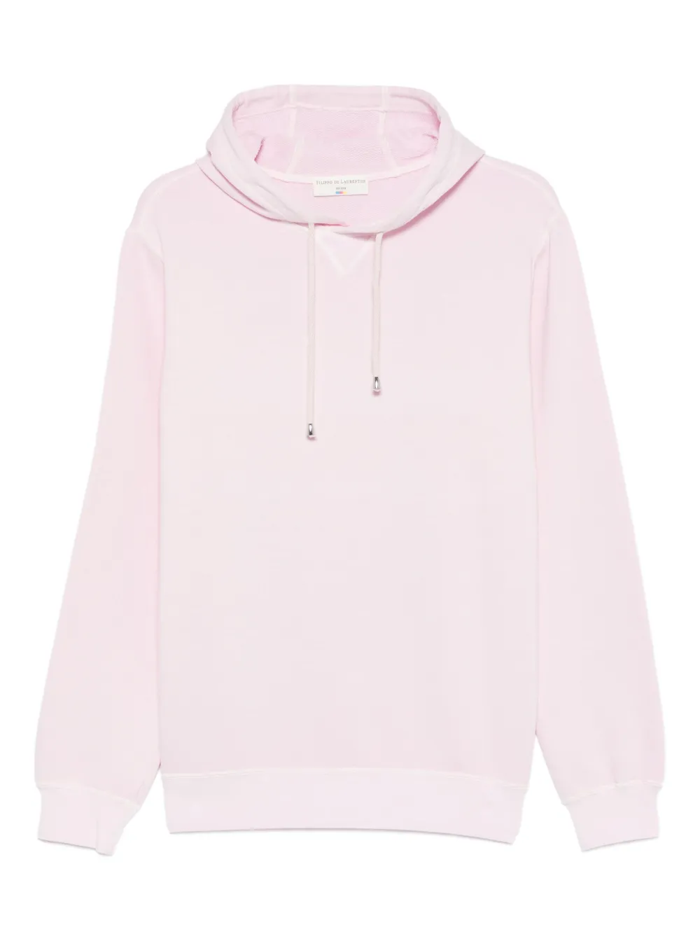 Filippo De Laurentiis hoodie con cordones | rosado | Image 1