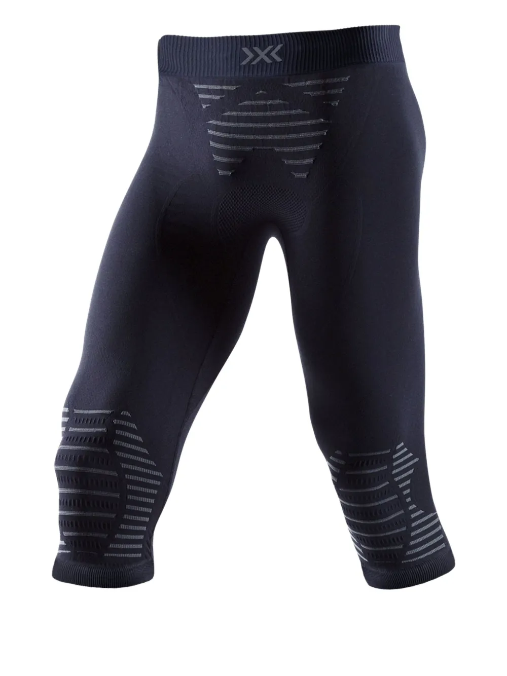 X BIONIC elastic-waist cropped leggings | Black | Image 1