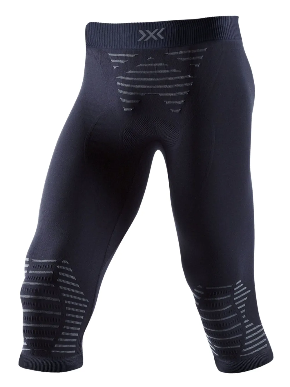 X BIONIC elastic-waist cropped leggings | Black | Image 1