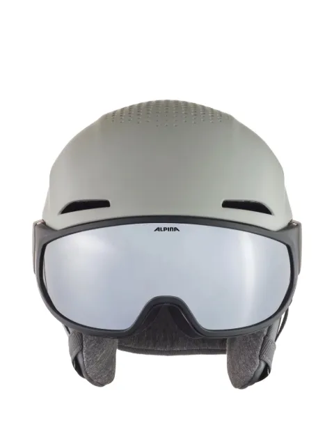 Alpina perforated-detail helmet