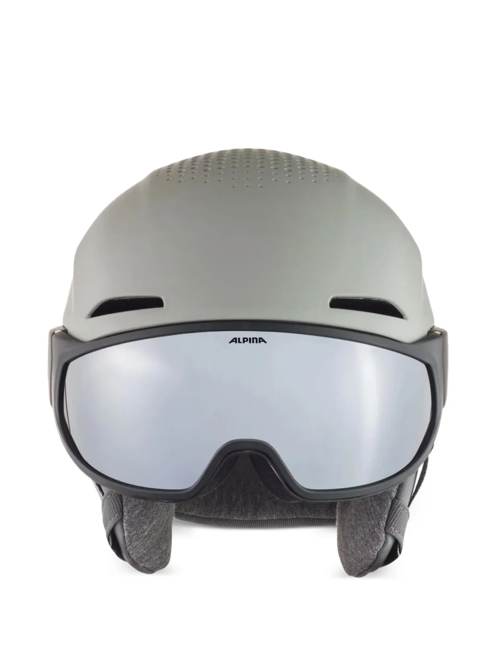 Alpina perforated-detail helmet | Grey | Image 1