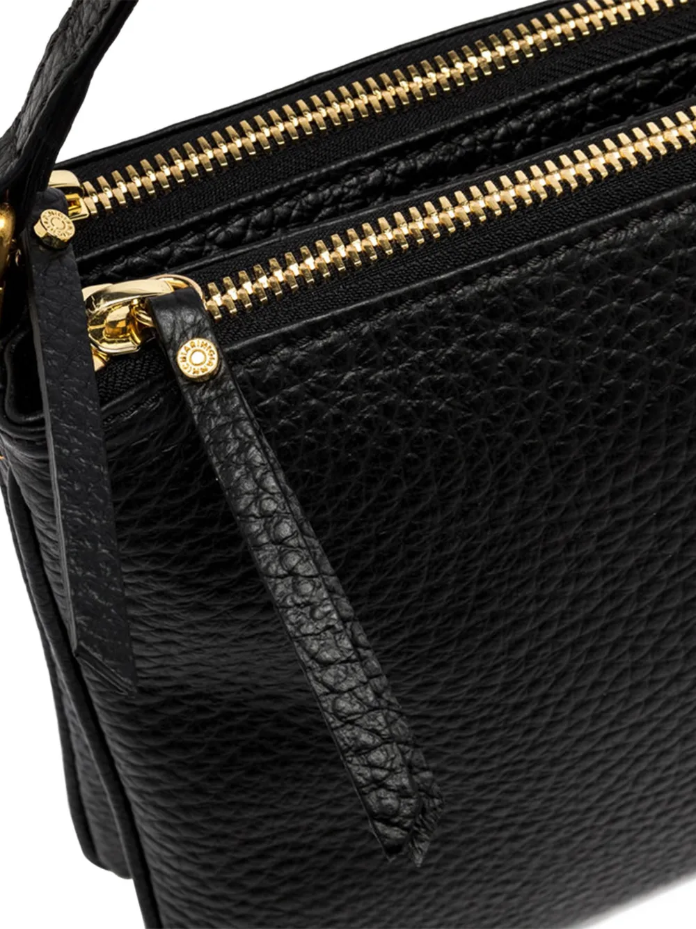 GIANNI CHIARINI Frida leren schoudertas Zwart