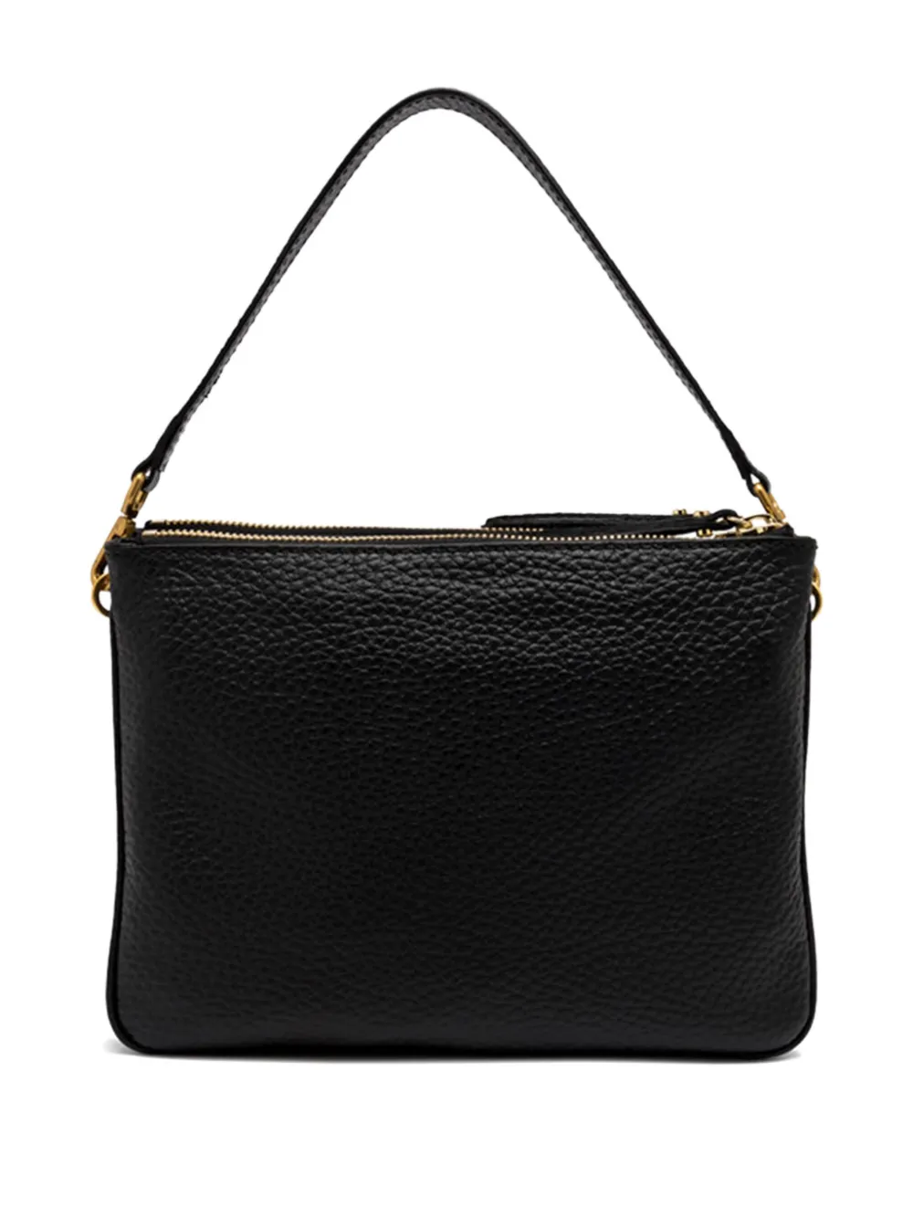 GIANNI CHIARINI Frida leather shoulder bag - Zwart