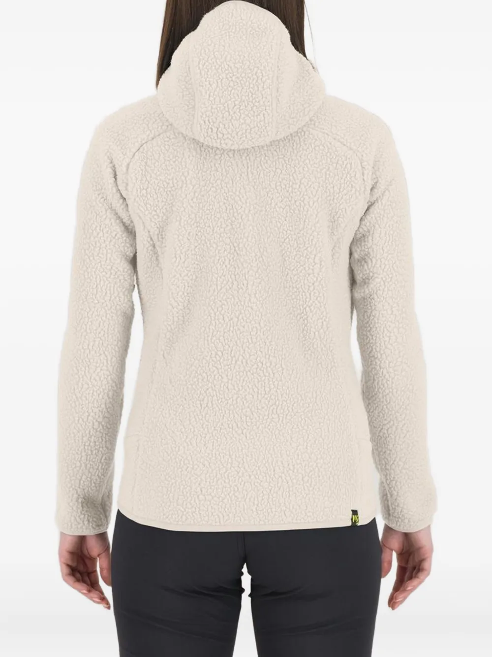 KARPOS sherpa-fleece zip-up hoodie - Beige