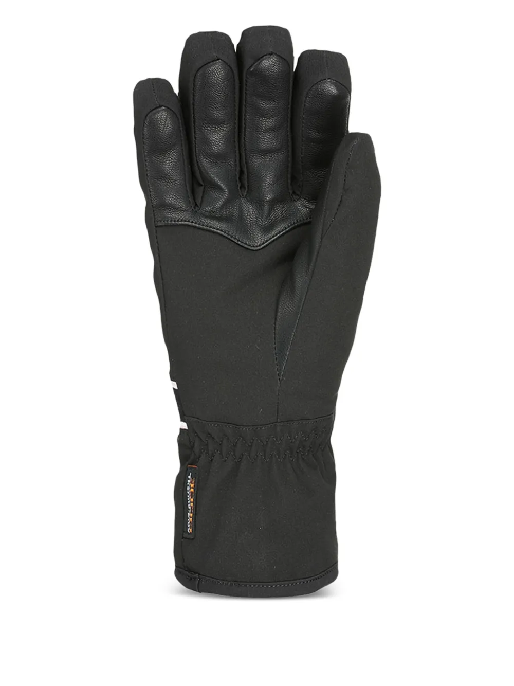 Level Handschoenen met logodetail Zwart