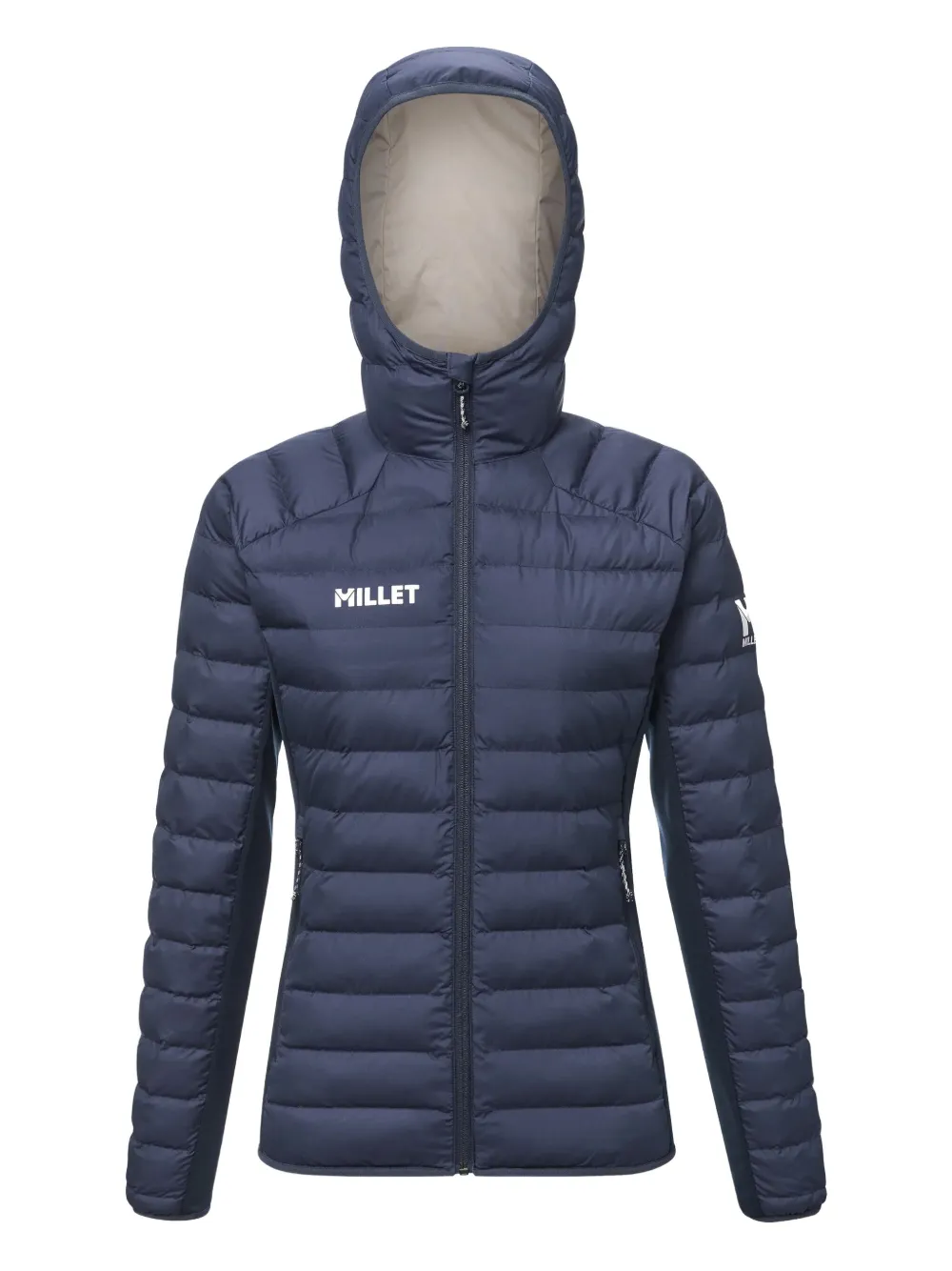 Pascal Millet zip-up hooded puffer jacket | Blue | Image 1