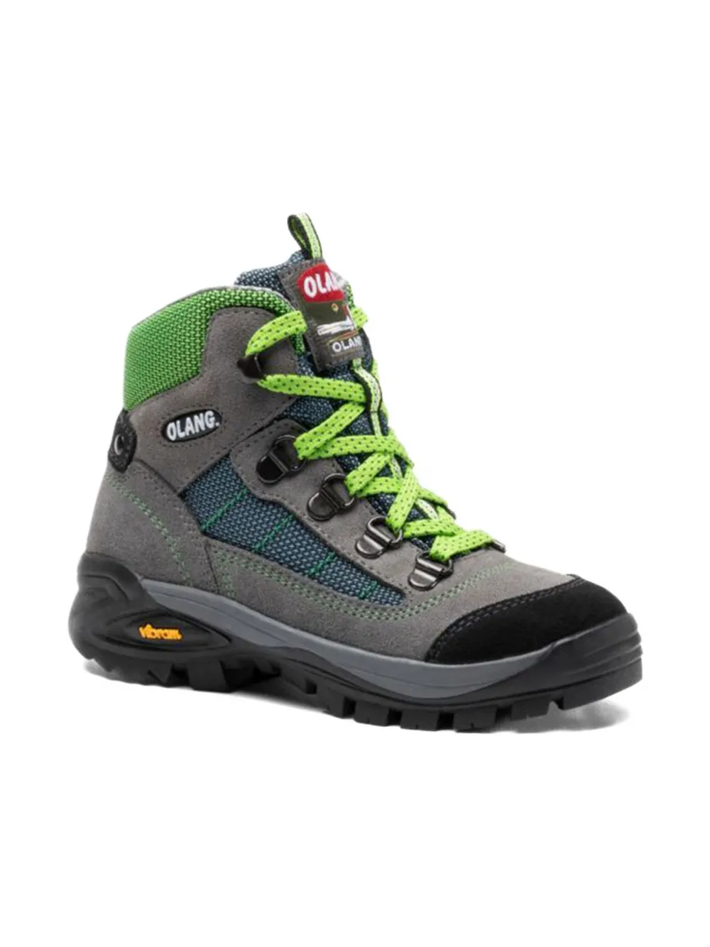 Olang Cordura Panelled Boots In Gray