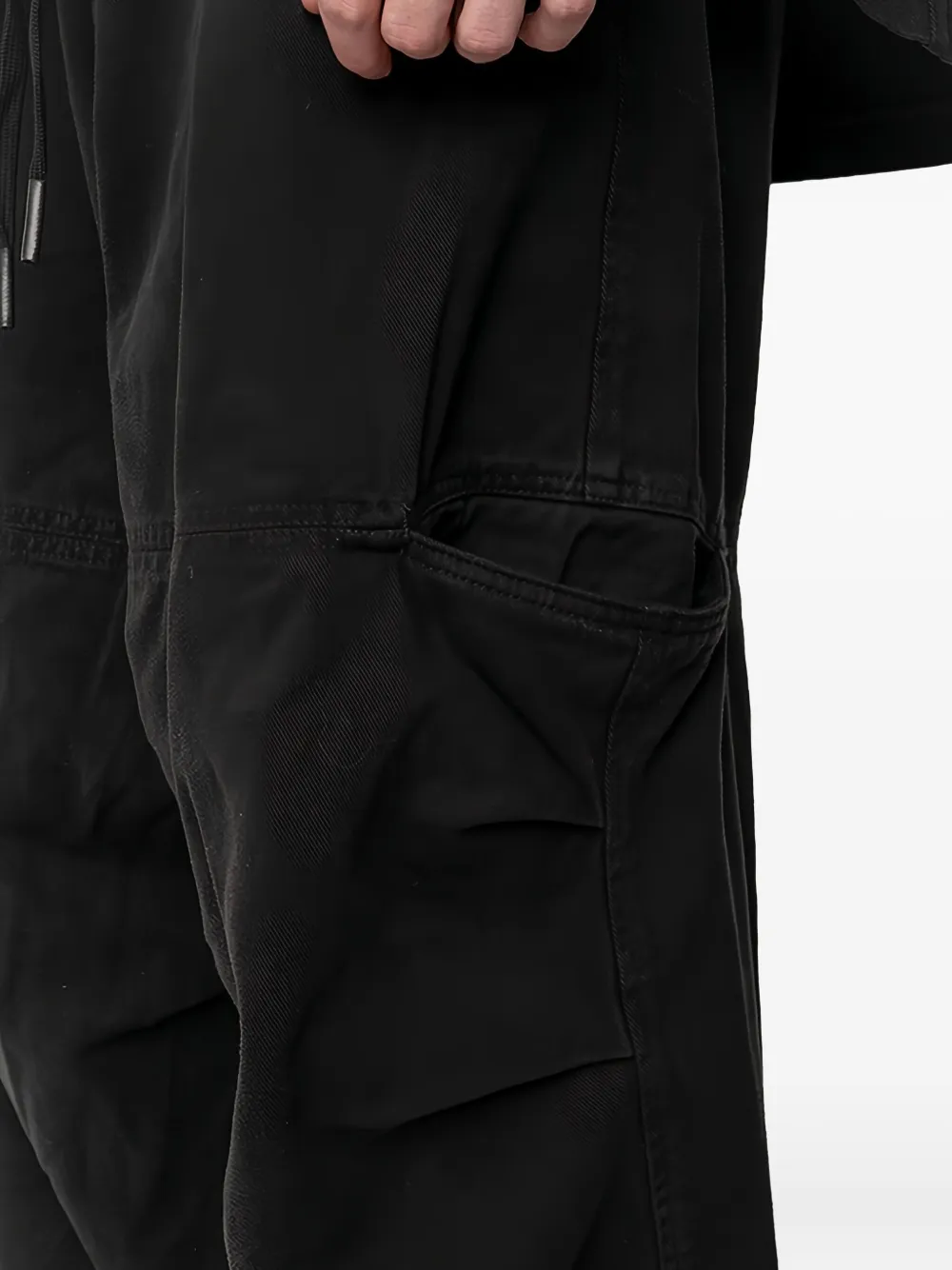 Andrea Ya'aqov Cargo broek Zwart
