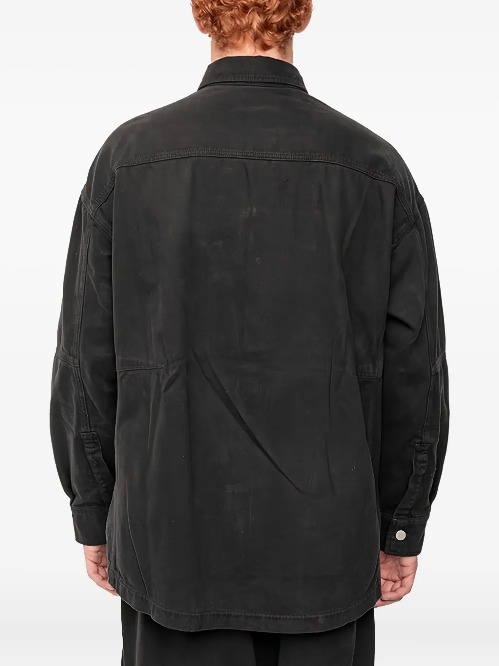 Andrea Ya'aqov Patch-pocket Shirt In Black