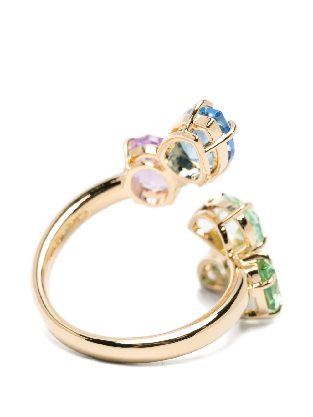  Swarovski Mixed-cuts Ring - Gold 