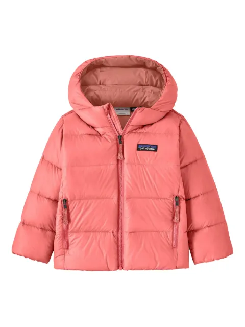 Patagonia Kids hooded puffer jacket