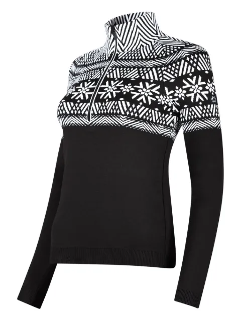 NEWLAND geometric-design sweater