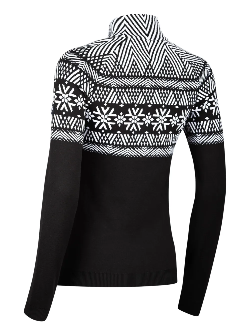 Geometric-Design Sweater