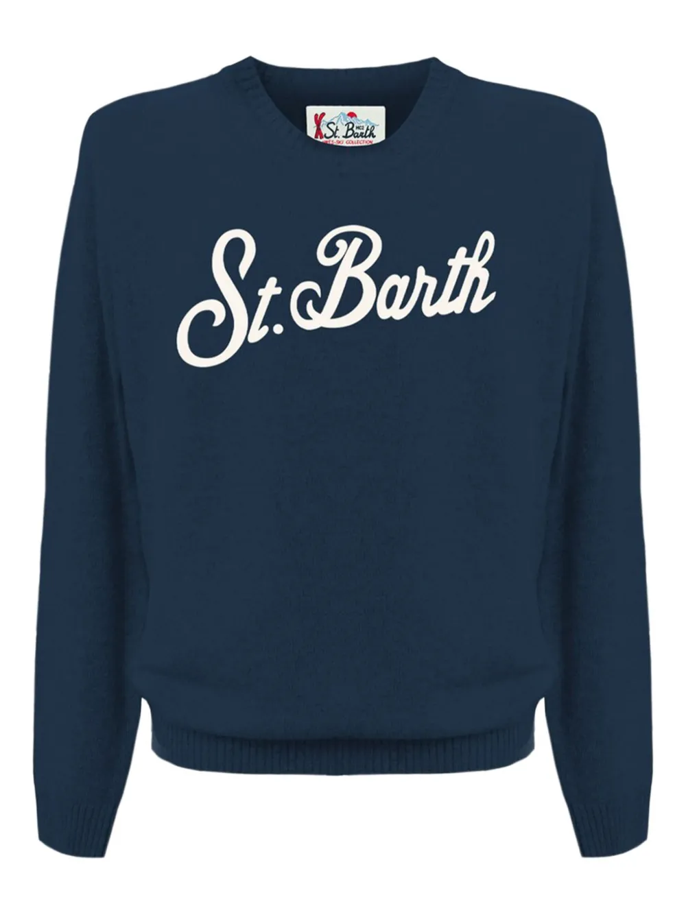 Mc2 Saint Barth Crew-neck Sweater In Blue