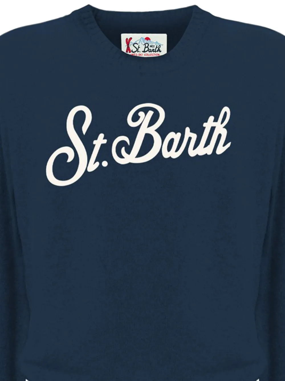 Mc2 Saint Barth Crew-neck Sweater In Blue