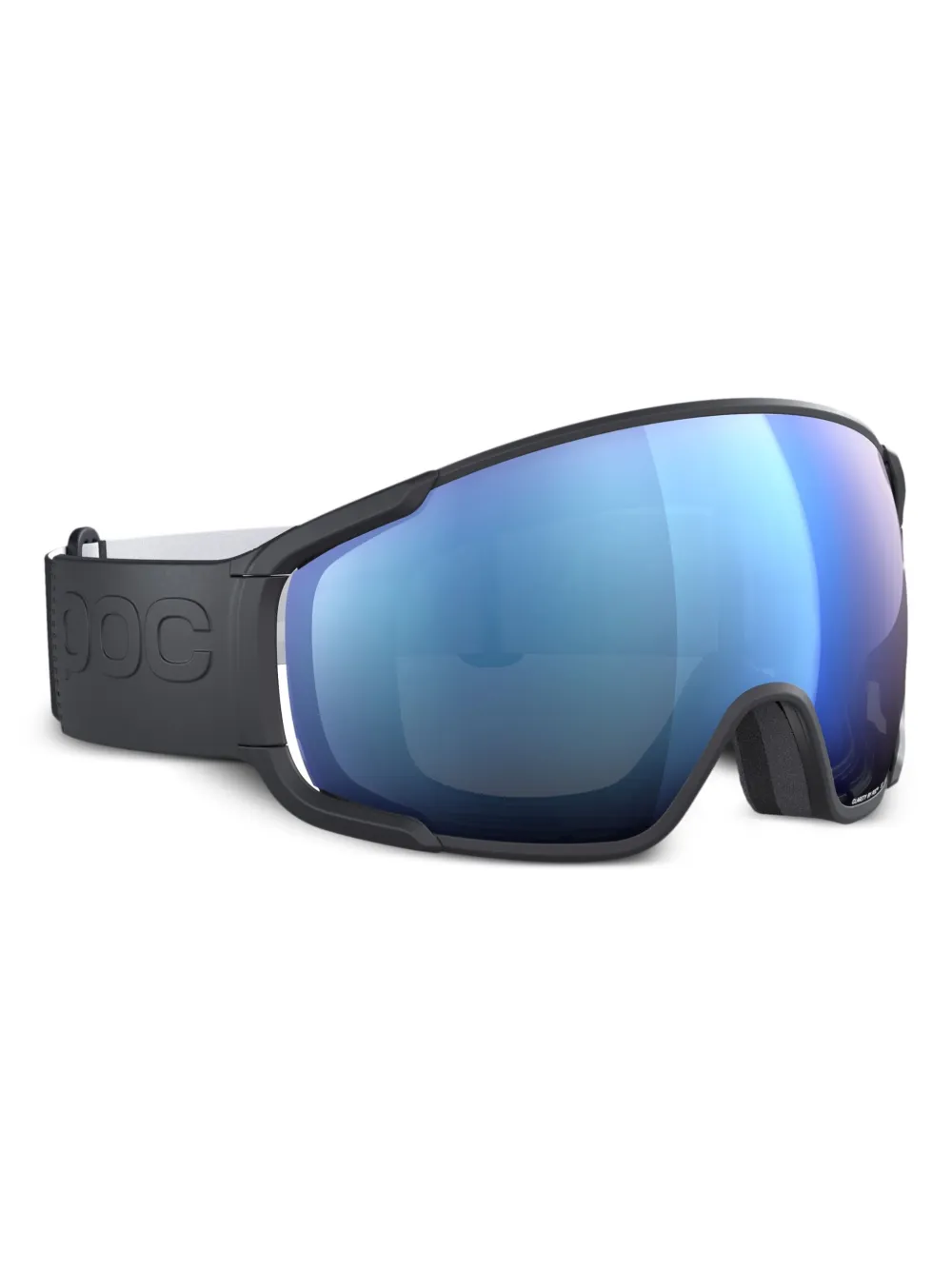 POC Skibril met logodetail Zwart
