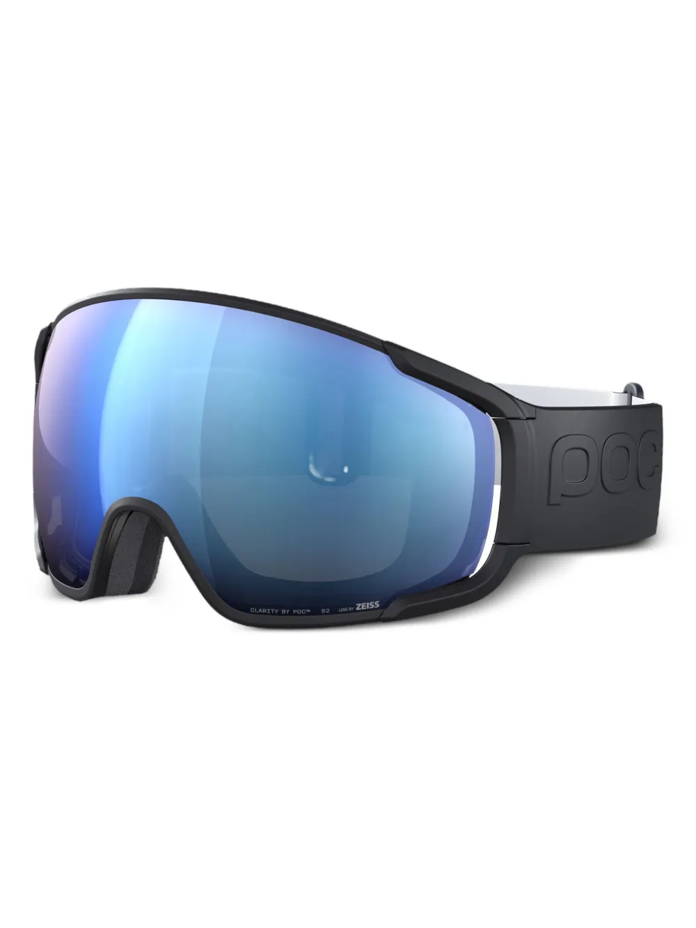 POC Skibril met logodetail Zwart