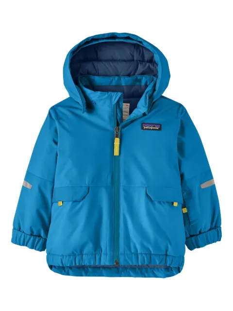 Patagonia Kids Snow Pile hooded-pocketed jacket