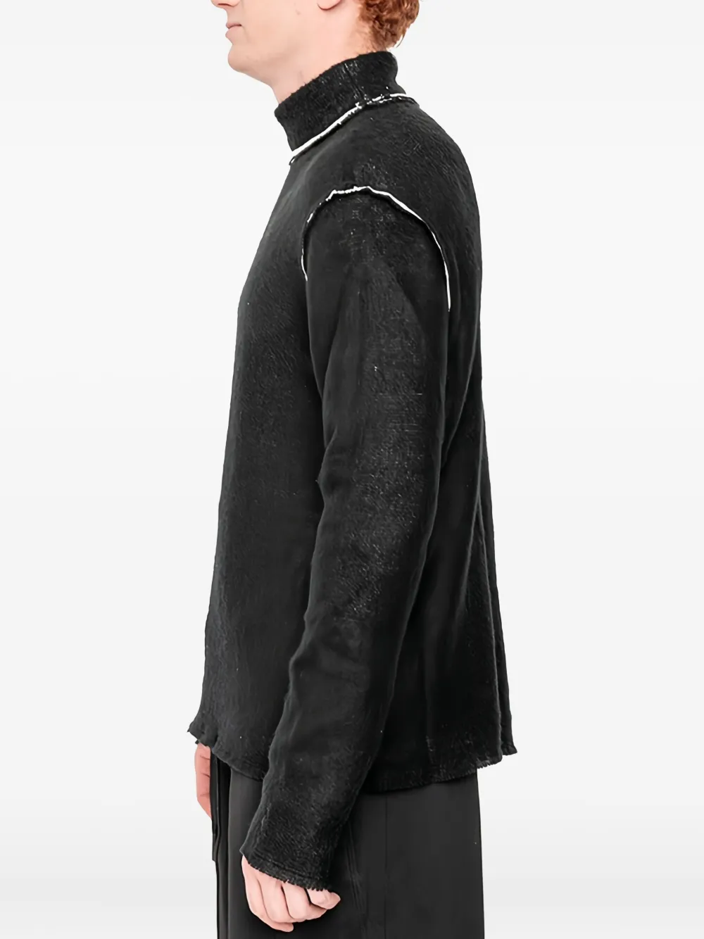 Andrea Ya'aqov Turtleneck Sweater In Black